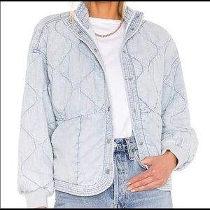 Blank NYC Quilted Denim Jacket